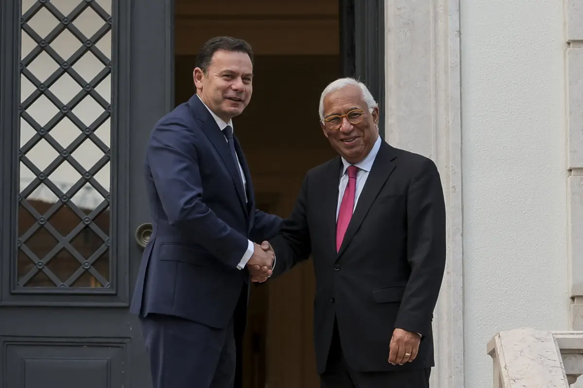 Luís Montenegro e António Costa
