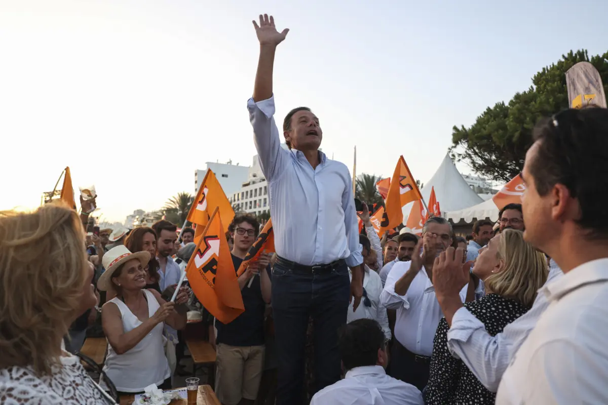 Luís Montenegro na Festa do Pontal