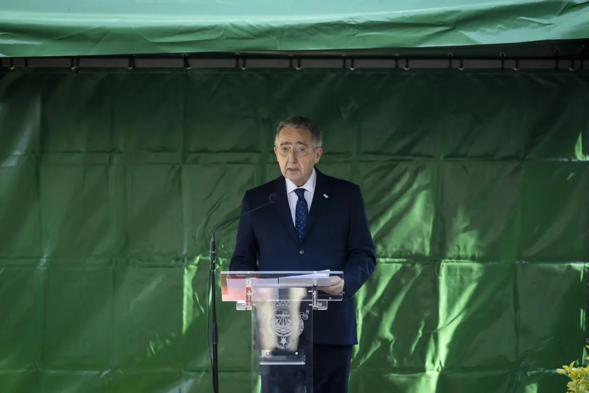 O presidente da Sociedade Histórica da Independência de Portugal, José Ribeiro e Castro