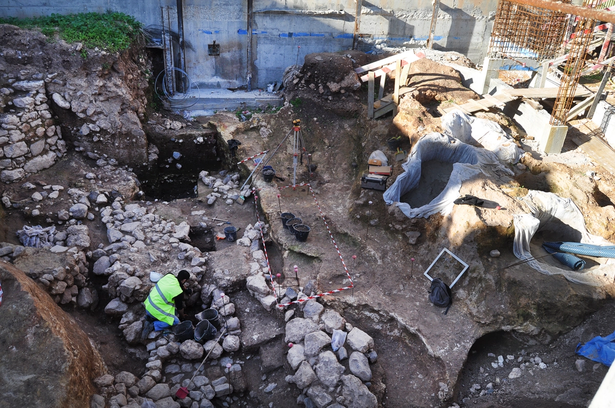Archaeological site in Ajuda
