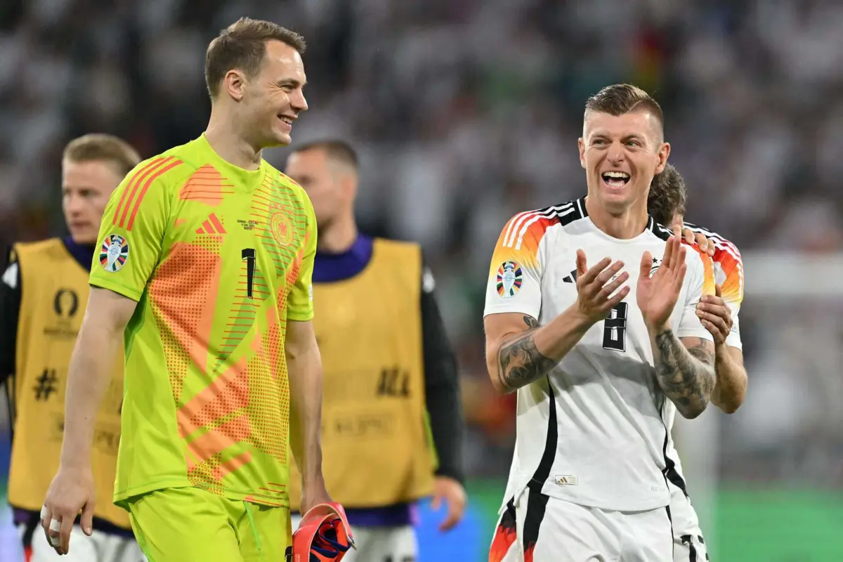 Imagem de contexto do artigo Alemanha goleia Escócia no jogo inaugural. Veja os golos