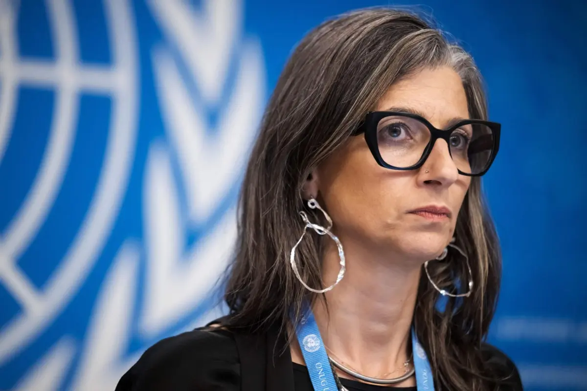 Francesca Albanese, relatora especial da ONU para os territórios palestinianos ocupados