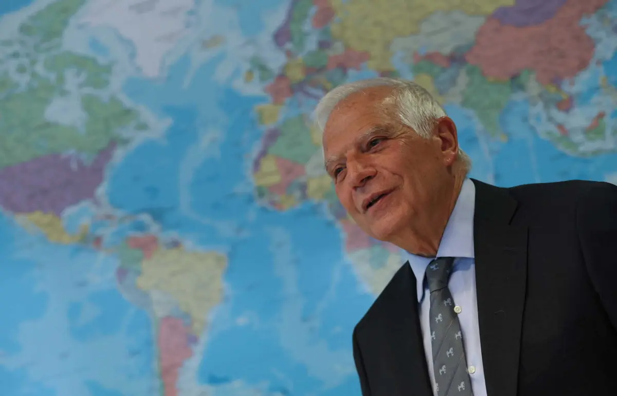 O chefe da diplomacia da União Europeia, Josep Borrell