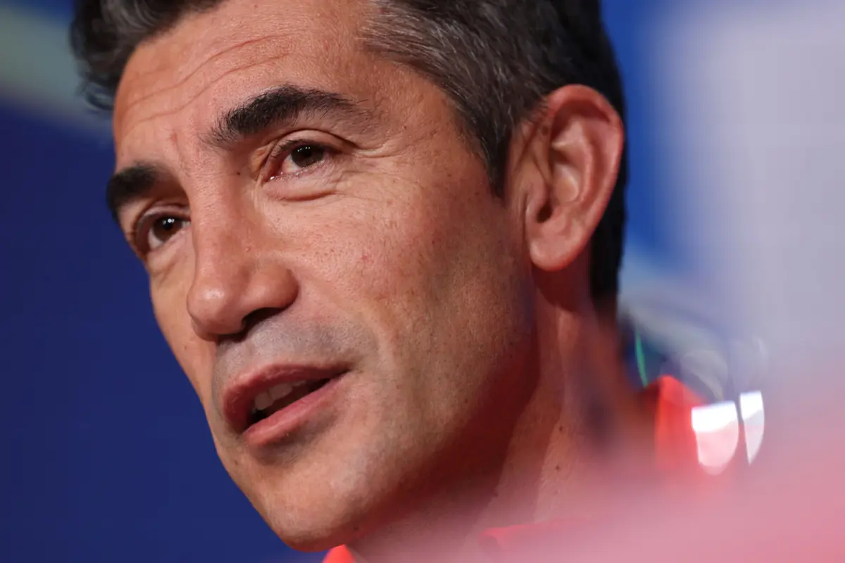 O treinador Bruno Lage