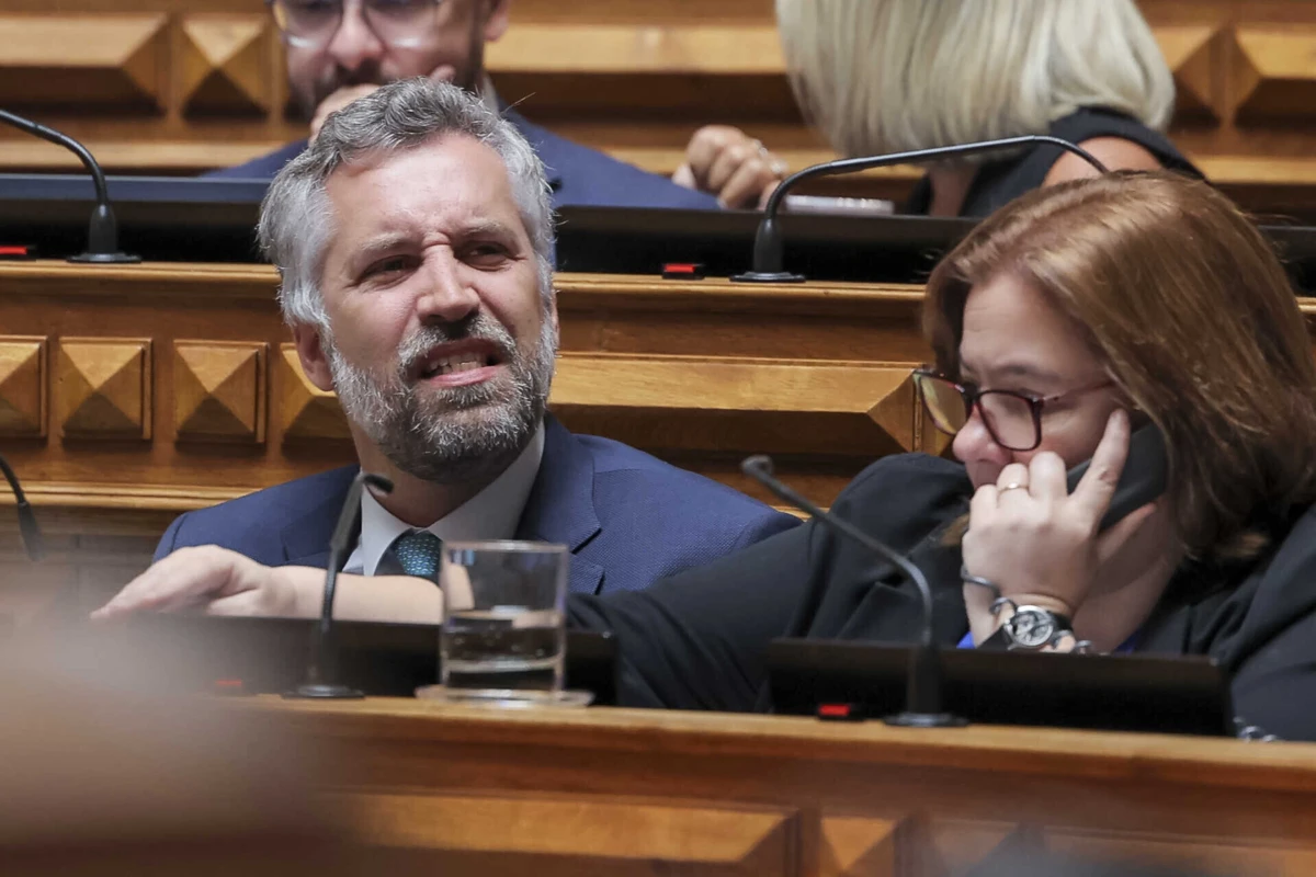 O líder do PS, Pedro Nuno Santos