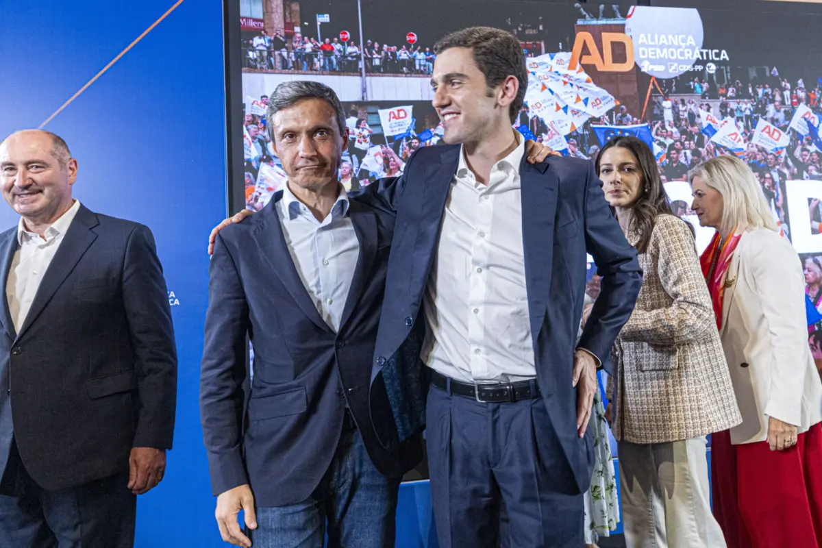 Paulo Cunha com Sebastião Bugalho