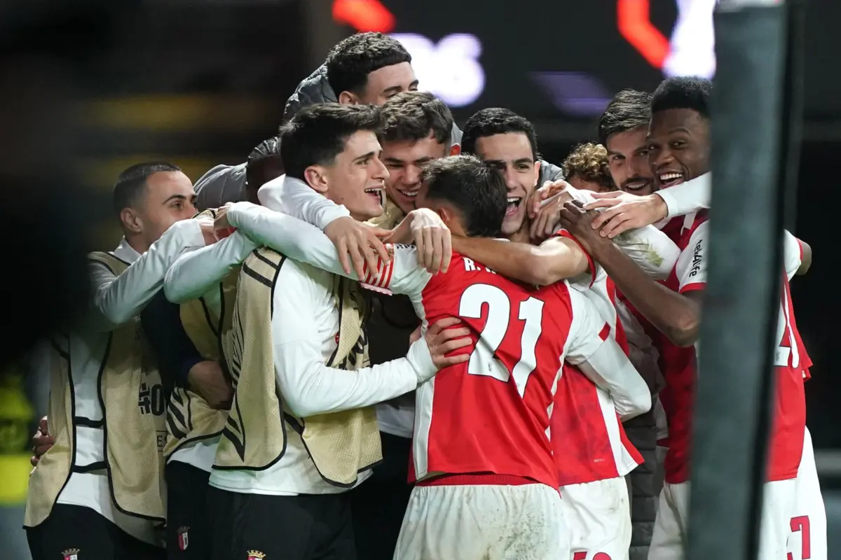 Imagem de contexto do artigo Guerreiros da floresta. SC Braga vence Nottingham Forest e está muito perto dos oitavos da Liga Europa