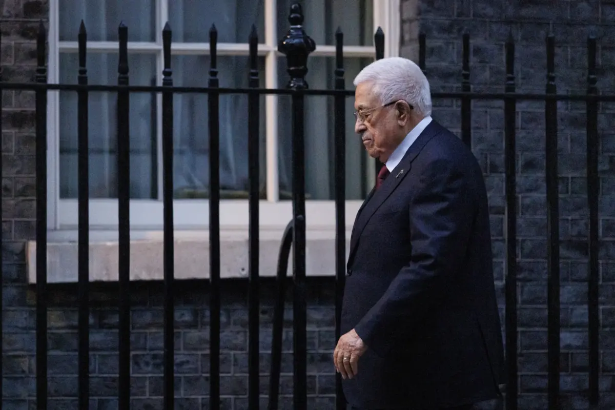 O presidente da Autoridade Palestiniana (AP), Mahmoud Abbas