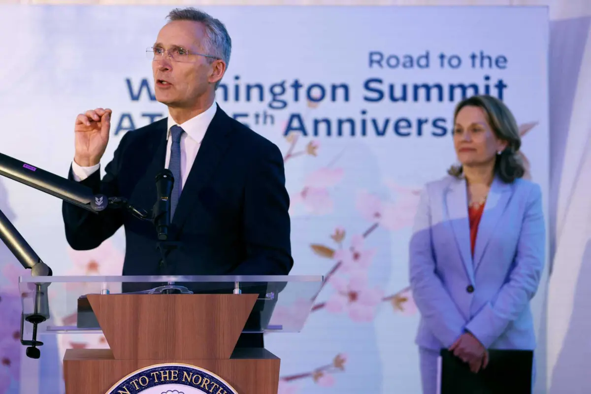 O secretário-geral da NATO, Jens Stoltenberg