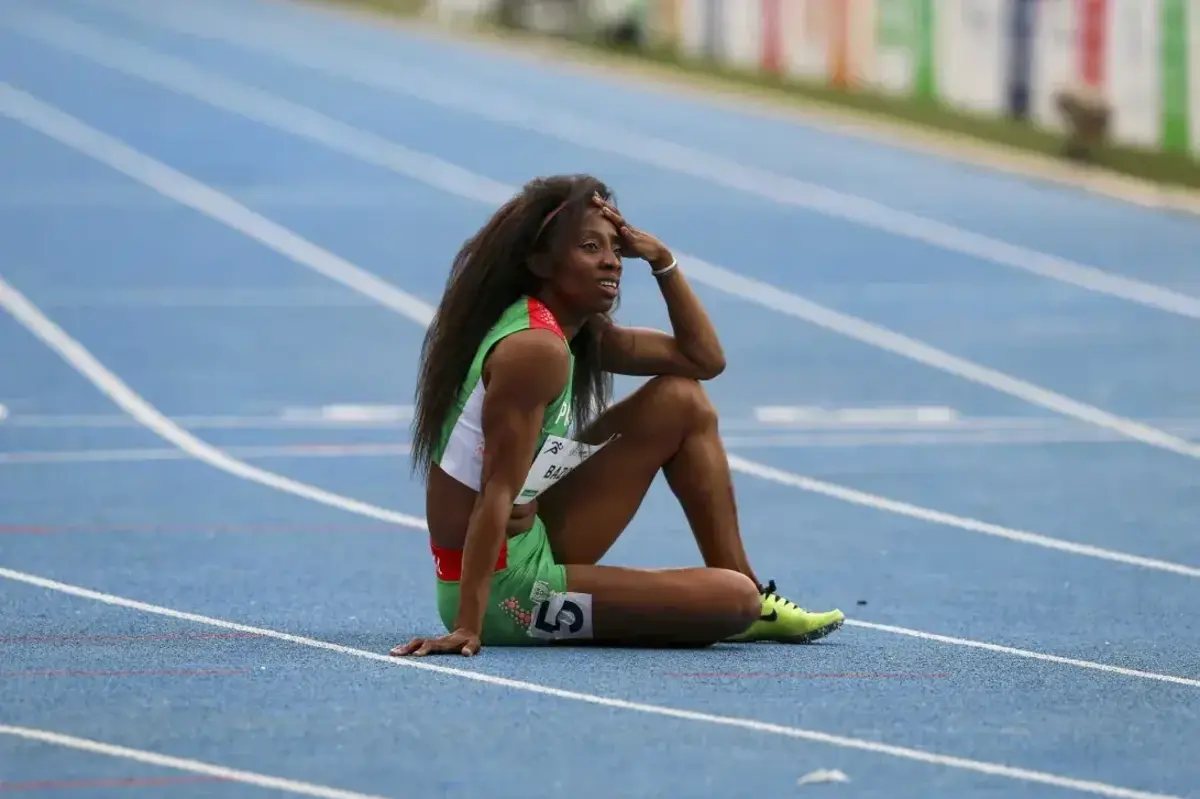 A portuguesa Lorène Bazolo