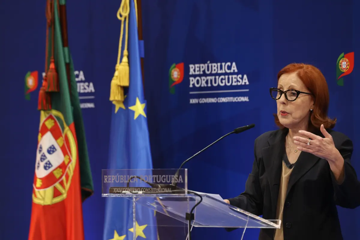 A ministra do Ambiente e Energia, Maria Graça Carvalho