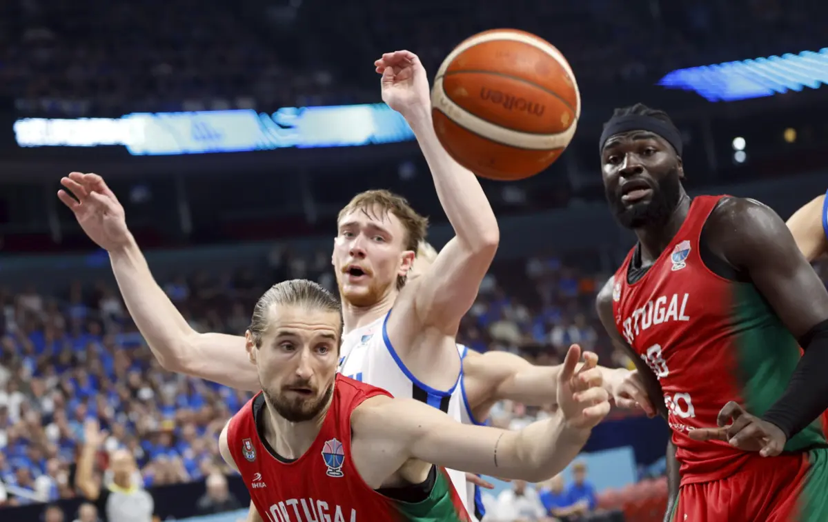 Imagem de contexto do artigo "Ambicionamos um resultado histórico." Presidente da Federação de Basquetebol diz que "se for pela vontade", Portugal vencerá a Alemanha