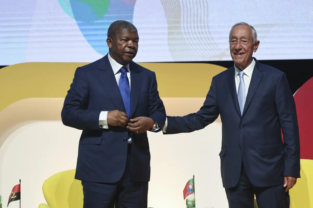 João Lourenço e Marcelo Rebelo de Sousa