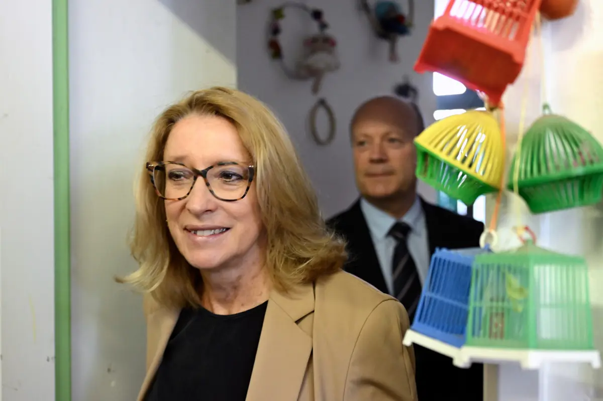 A ministra do Trabalho, Solidariedade e Segurança Social, Rosário Palma Ramalho