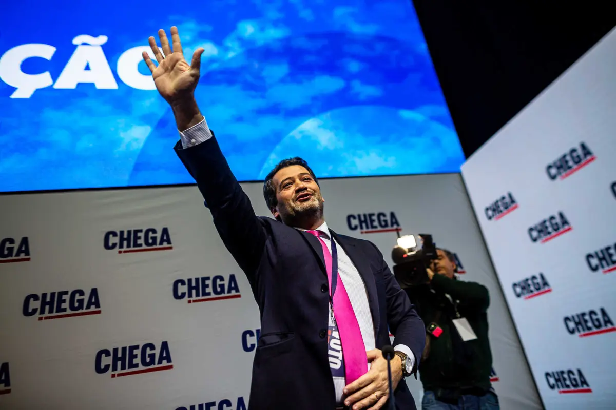 André Ventura, presidente do Chega