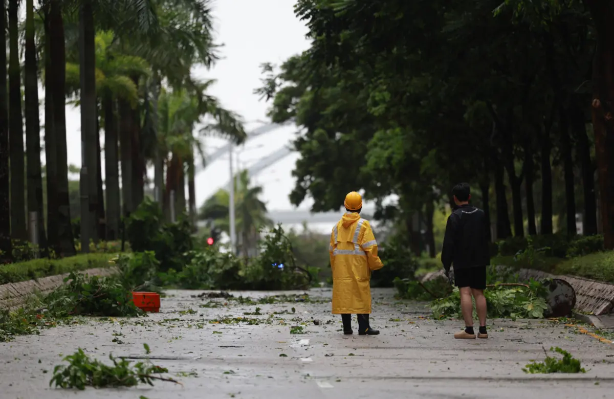 Imagem de contexto do artigo Maior tempestade do ano ruma à China após causar 14 mortos em Taiwan