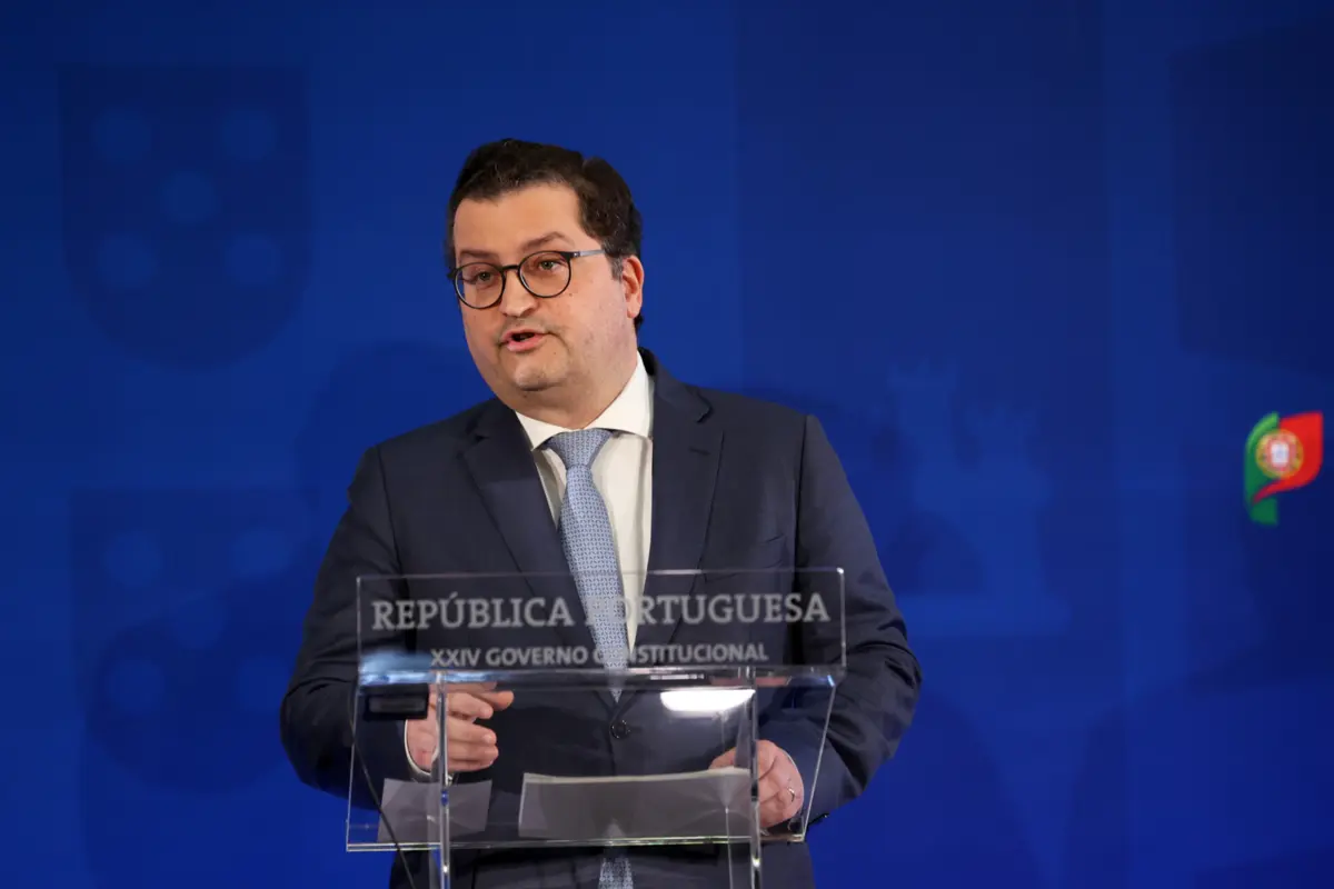 O ministro das Finanças, Joaquim Miranda Sarmento