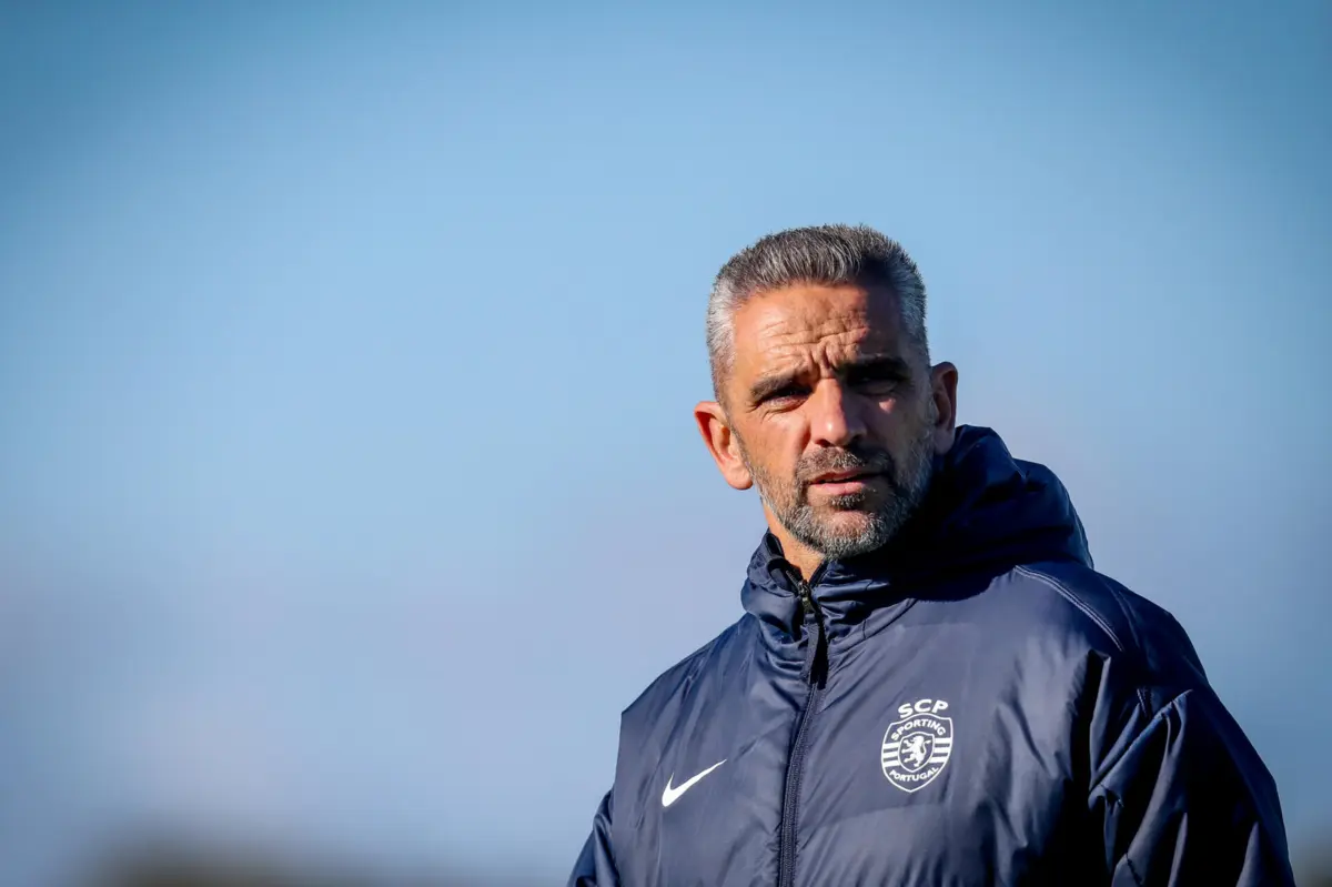 Imagem de contexto do artigo Rui Borges admite que "assinava" já a renovação de contrato com o Sporting