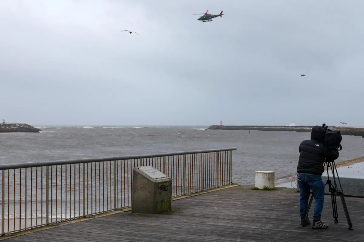 Imagem de contexto do artigo Cargueiro à deriva na Figueira da Foz deverá ser rebocado, mas "não está desgovernado"