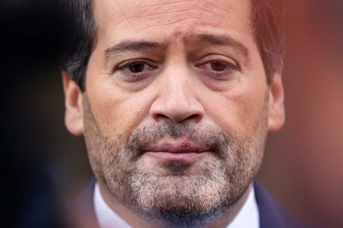 O presidente do Chega, André Ventura