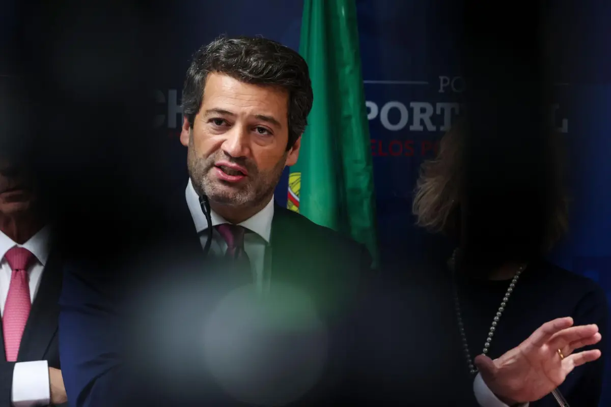 O presidente do Chega, André Ventura