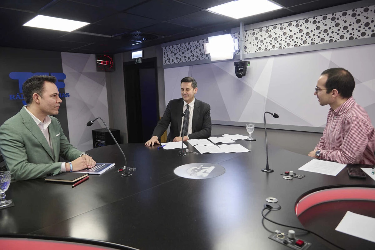 Debate entre os candidatos à liderança da Iniciativa Liberal, Rui Rocha e Rui Malheiro, na TSF