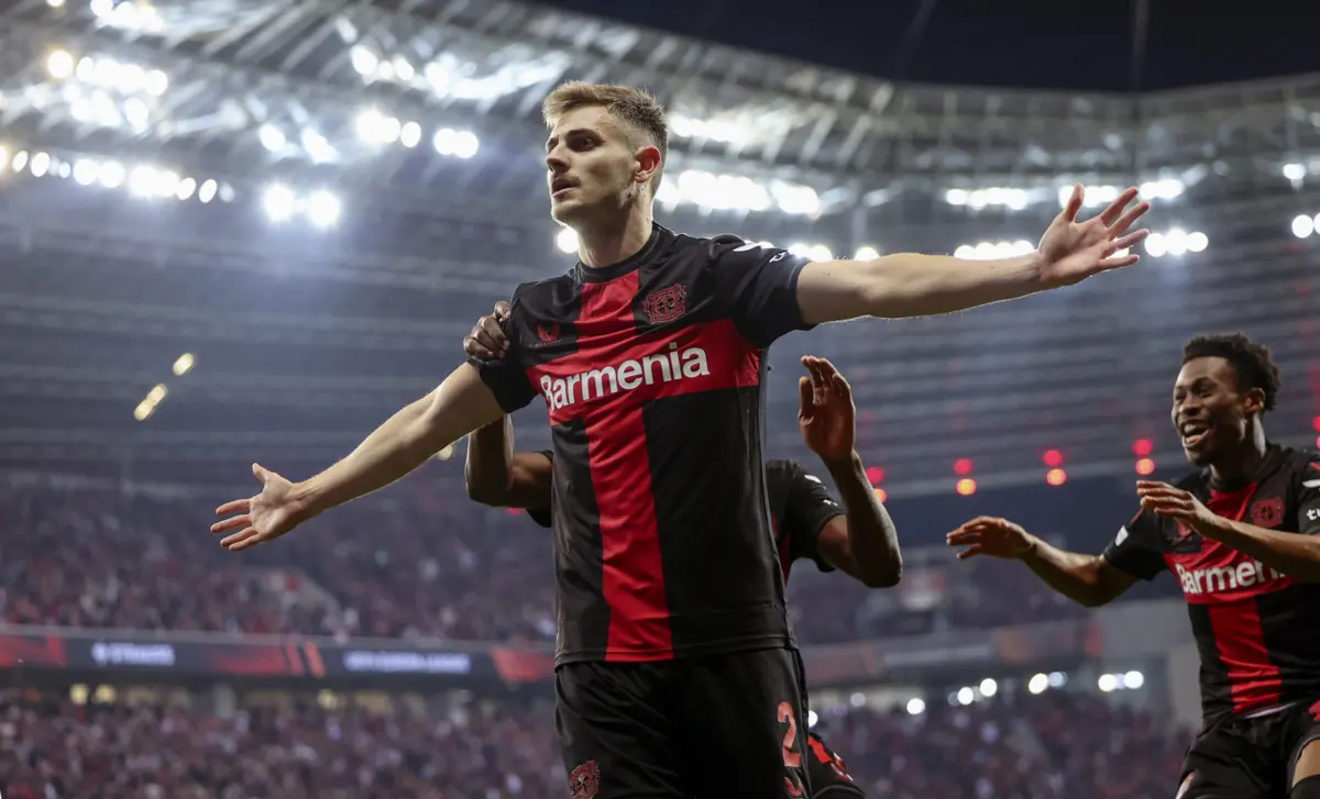 Imagem de contexto do artigo Bayer Leverkusen e Atalanta vão discutir a final da Liga Europa. Veja os golos