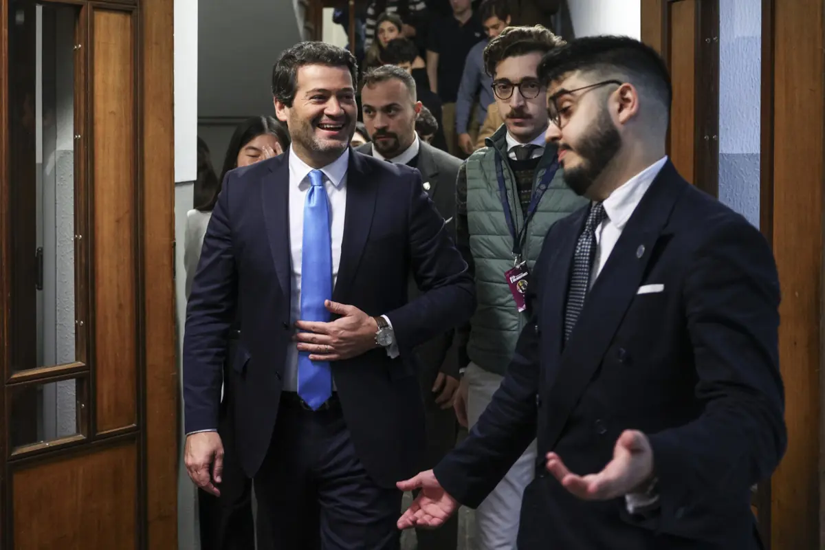 André Ventura participou num evento na Universidade Católica