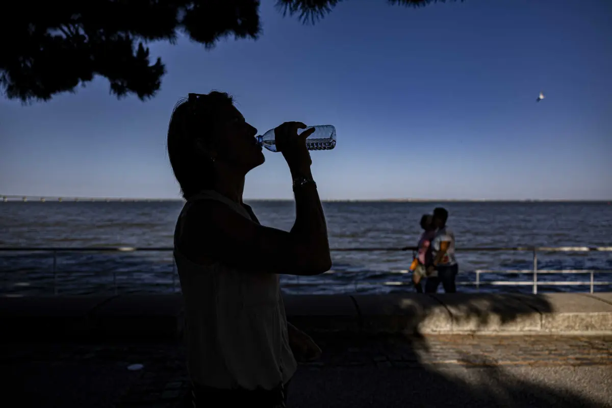Imagem de contexto do artigo Preferir ambientes climatizados, manter a hidratação e comer fruta. Eis as recomendações da DGS para onda de calor