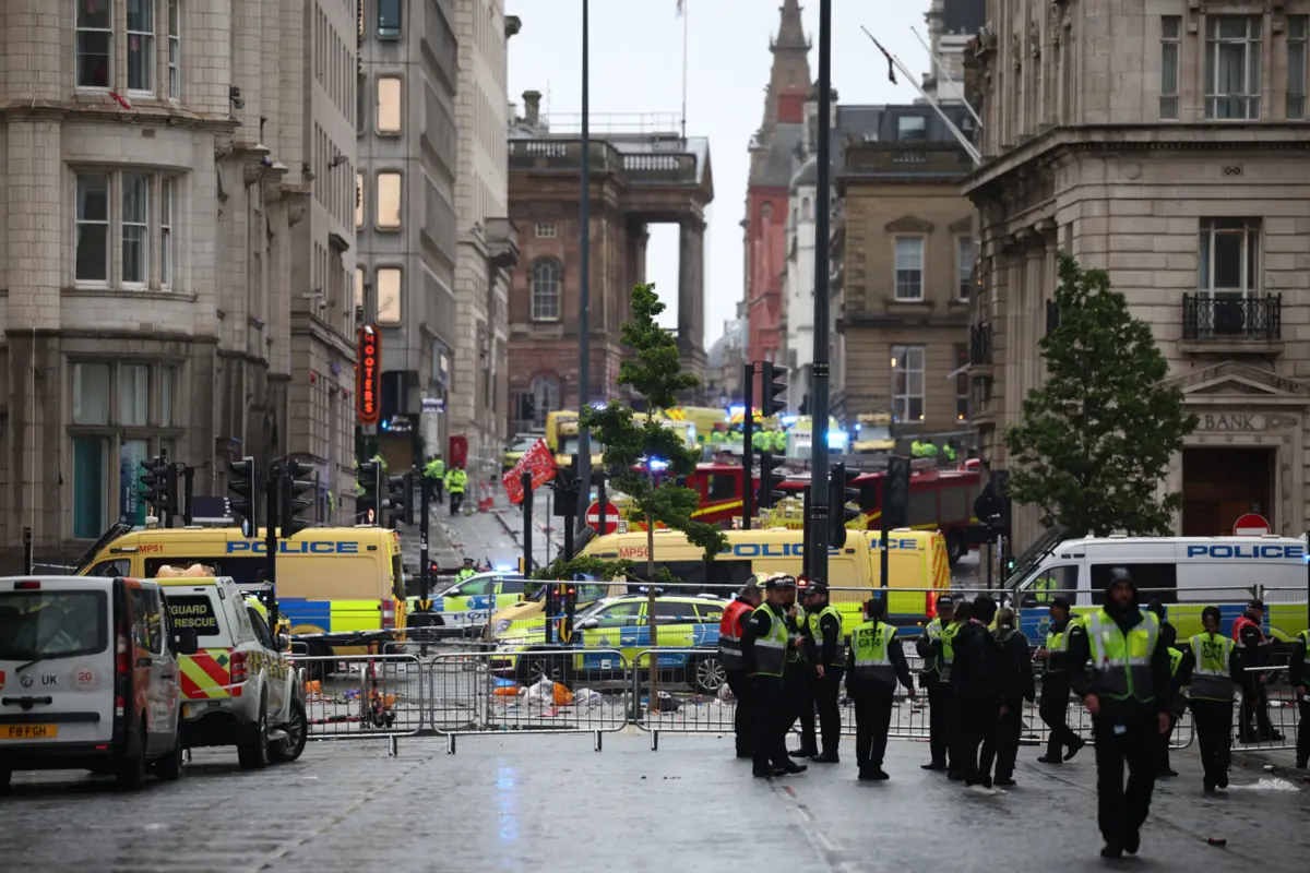 Imagem de contexto do artigo Atropelamento múltiplo em Liverpool faz 27 feridos