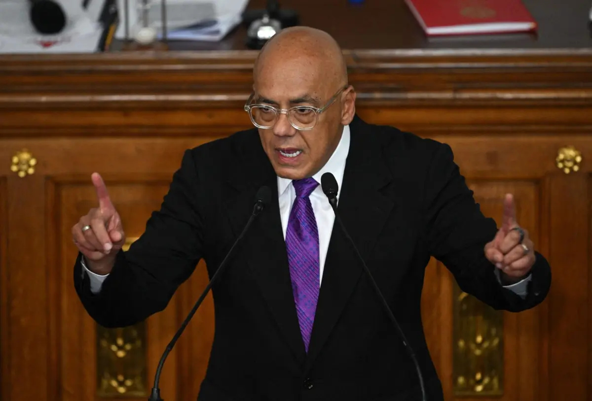 Jorge Rodríguez, presidente da Assembleia Nacional da Venezuela