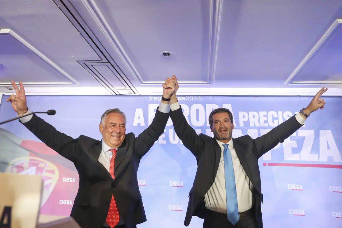 O deputado do Chega Tânger Corrêa