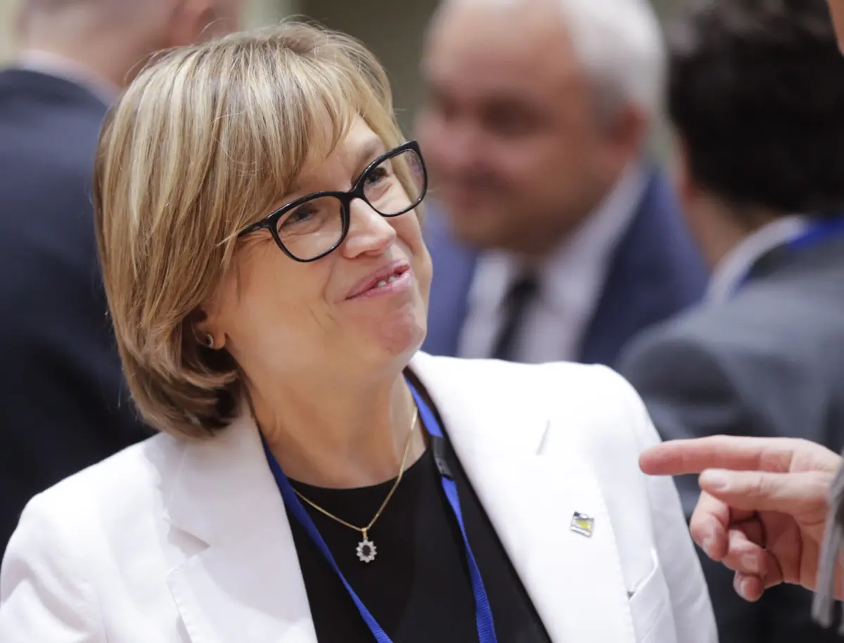 A diretora da Europol, Catherine De Bolle