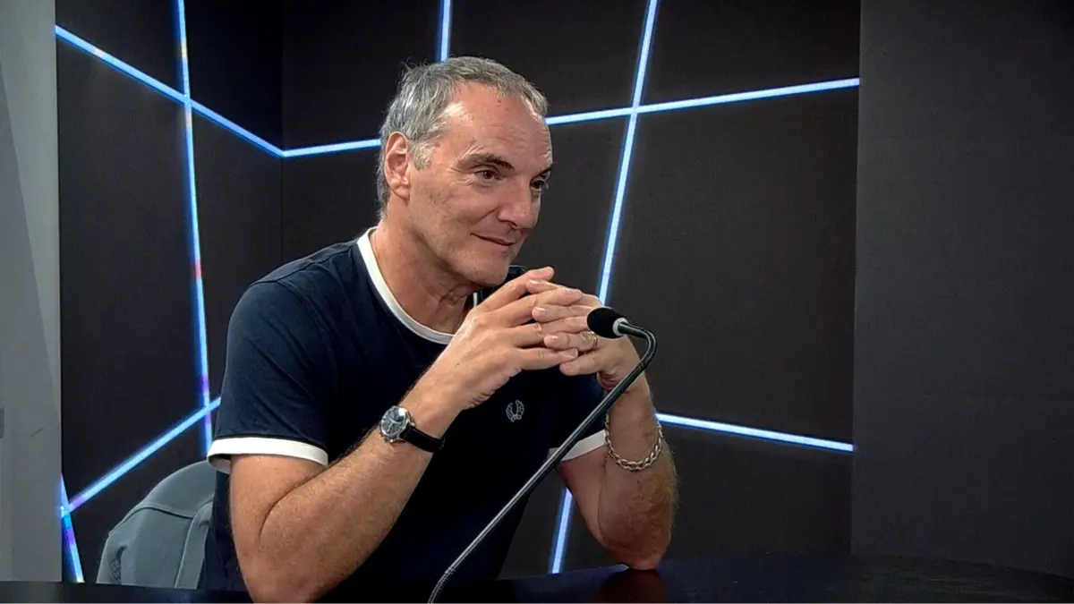 Miguel Ângelo no programa "A Escuta do Mundo", na TSF