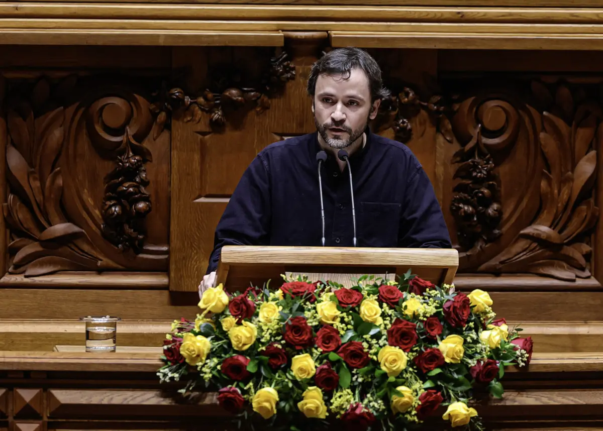 O deputado do BE José Soeiro