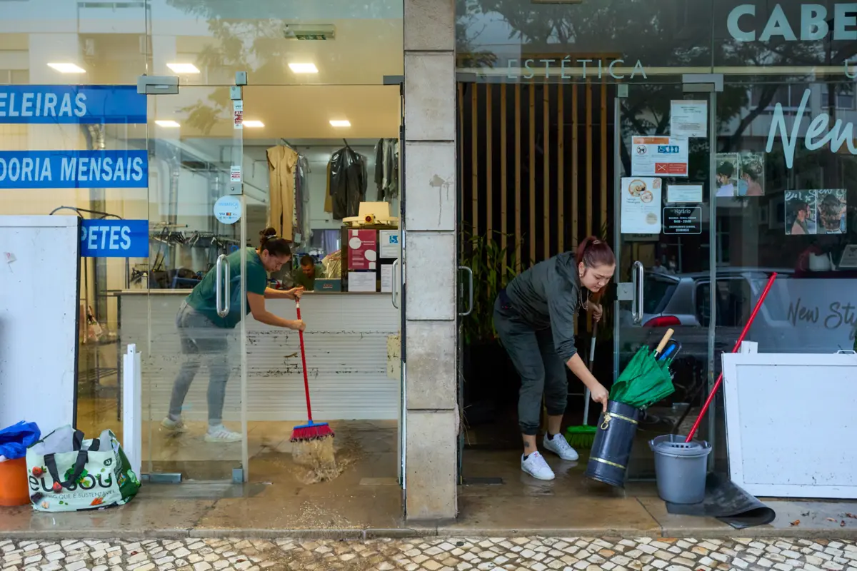Imagem de contexto do artigo Chuva forte na quarta-feira coloca Portugal sob aviso amarelo