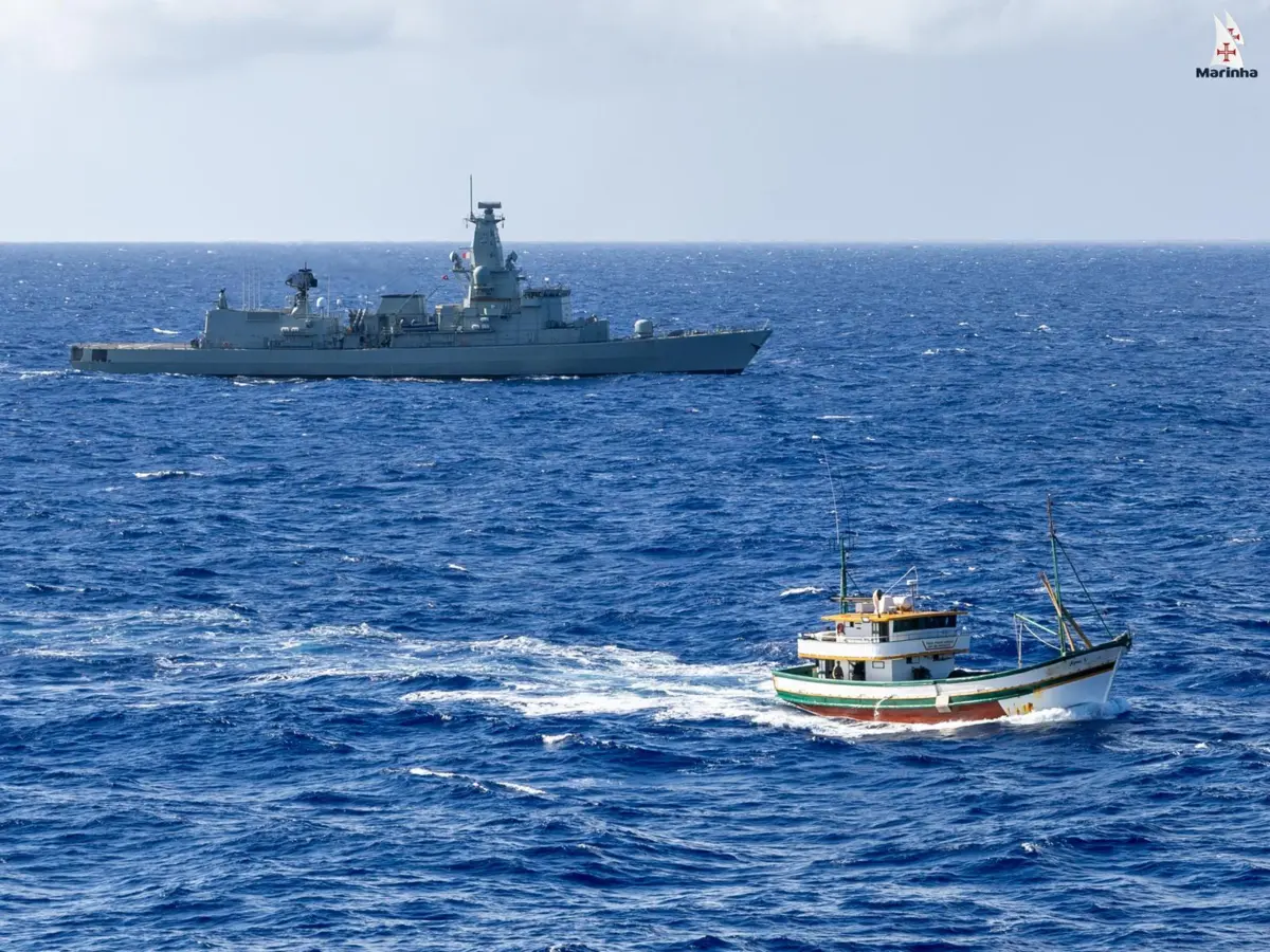Imagem de contexto do artigo PJ e Marinha fazem maior apreensão de sempre de cocaína. Há dez detidos