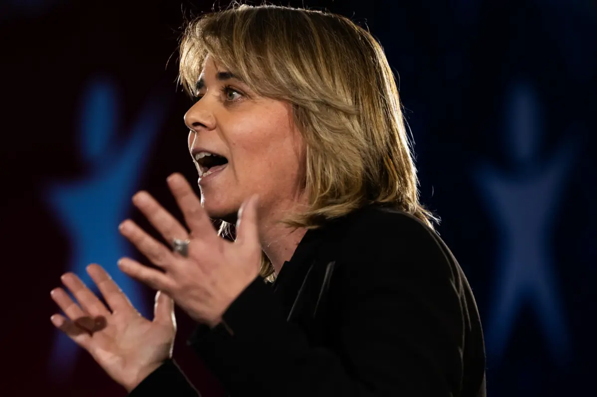 A antiga líder do BE Catarina Martins