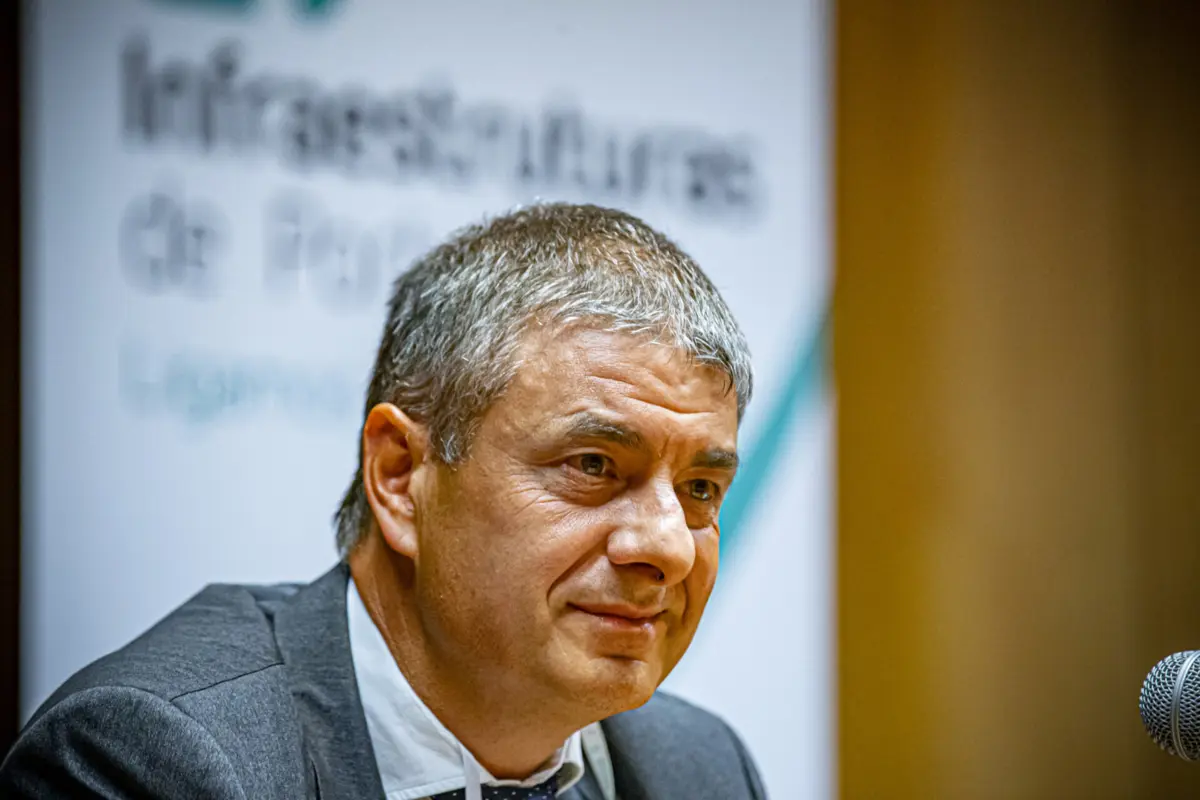 O vice-presidente da Infraestruturas de Portugal, Carlos Fernandes