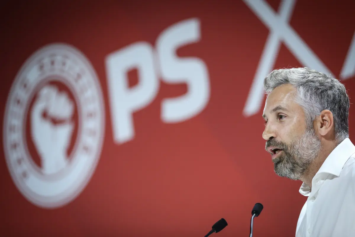 O líder do PS