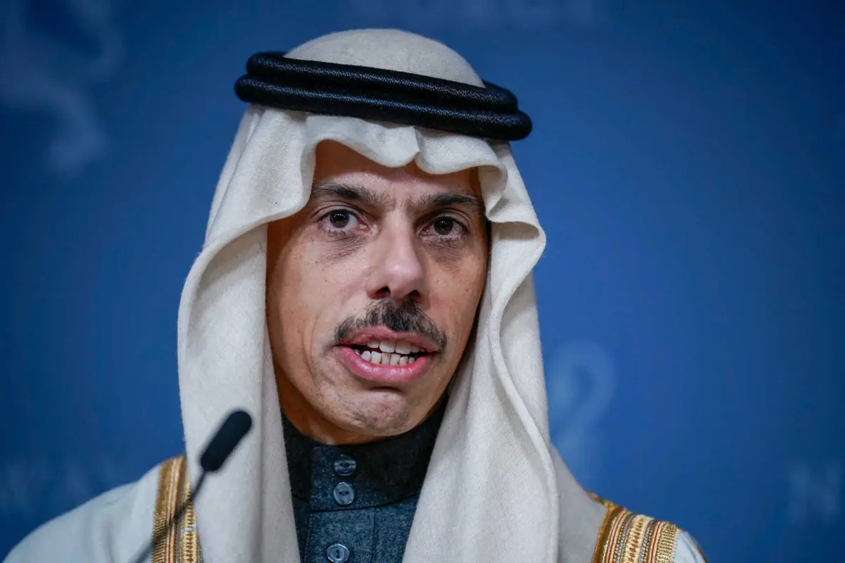 Faisal bin Farhan, ministro dos Negócios Estrangeiros da Arábia Saudita