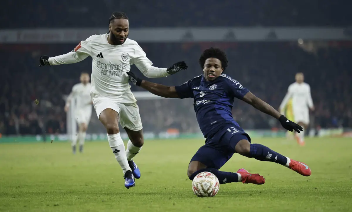 Imagem de contexto do artigo Manchester United sobrevive a expulsão e penálti e segue na Taça de Inglaterra