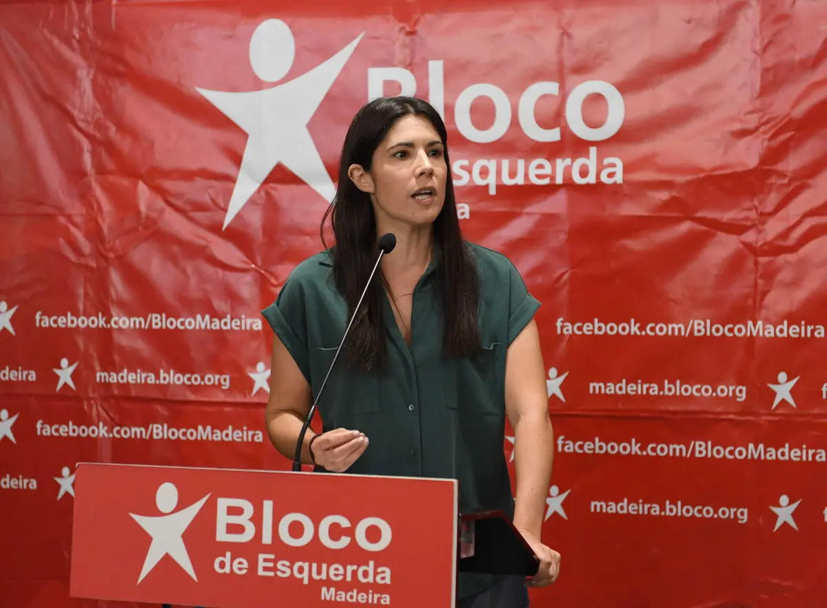 A coordenadora do BE, Mariana Mortágua