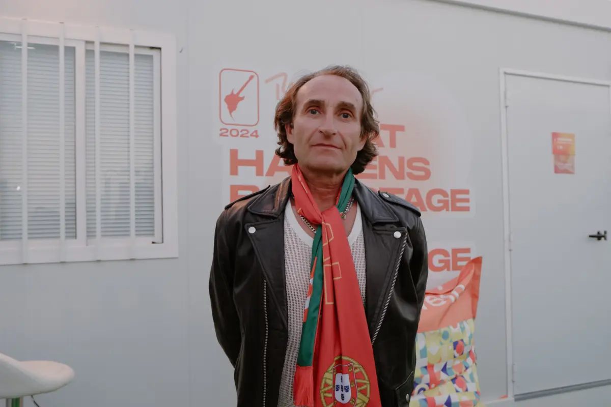 O guitarrista dos James, Saul Davies