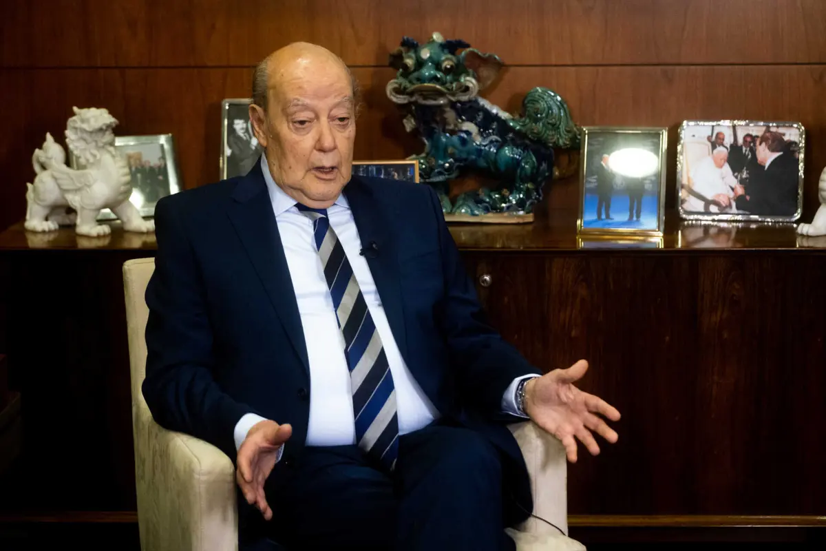 O presidente do FC Porto, Pinto da Costa