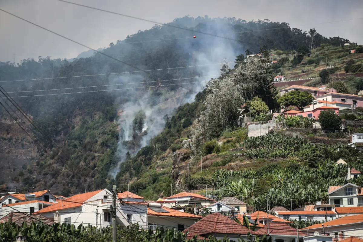 Imagem de contexto do artigo Torneiras secas. Após incêndios, Madeira enfrenta falta de água