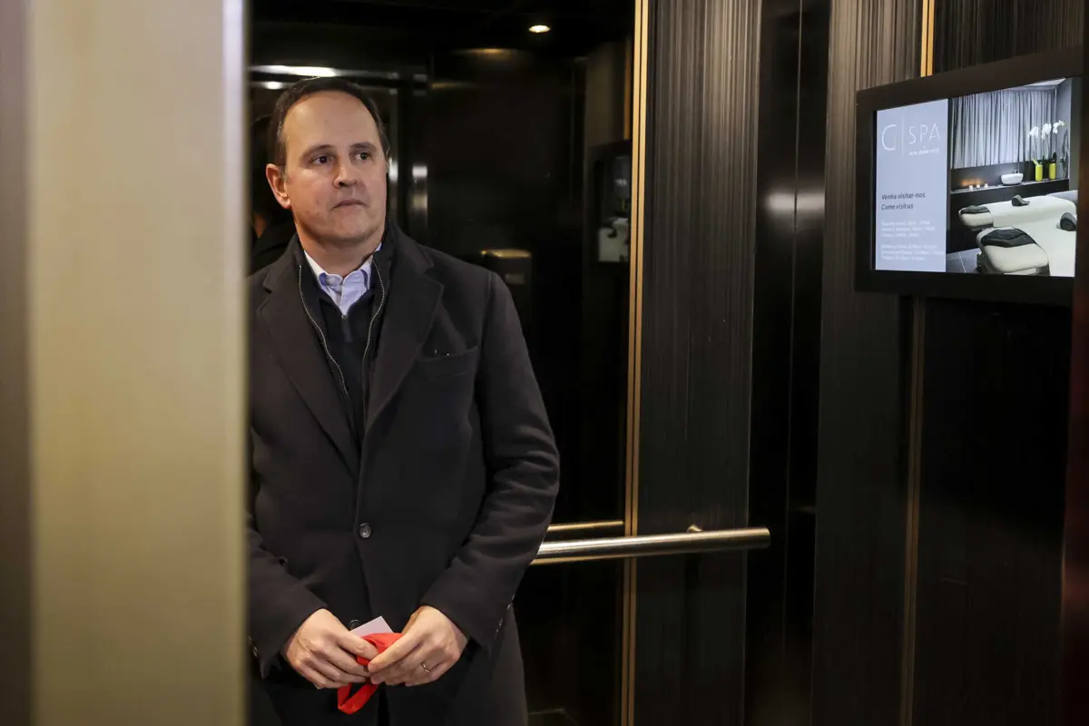 O ministro das Finanças, Fernando Medina