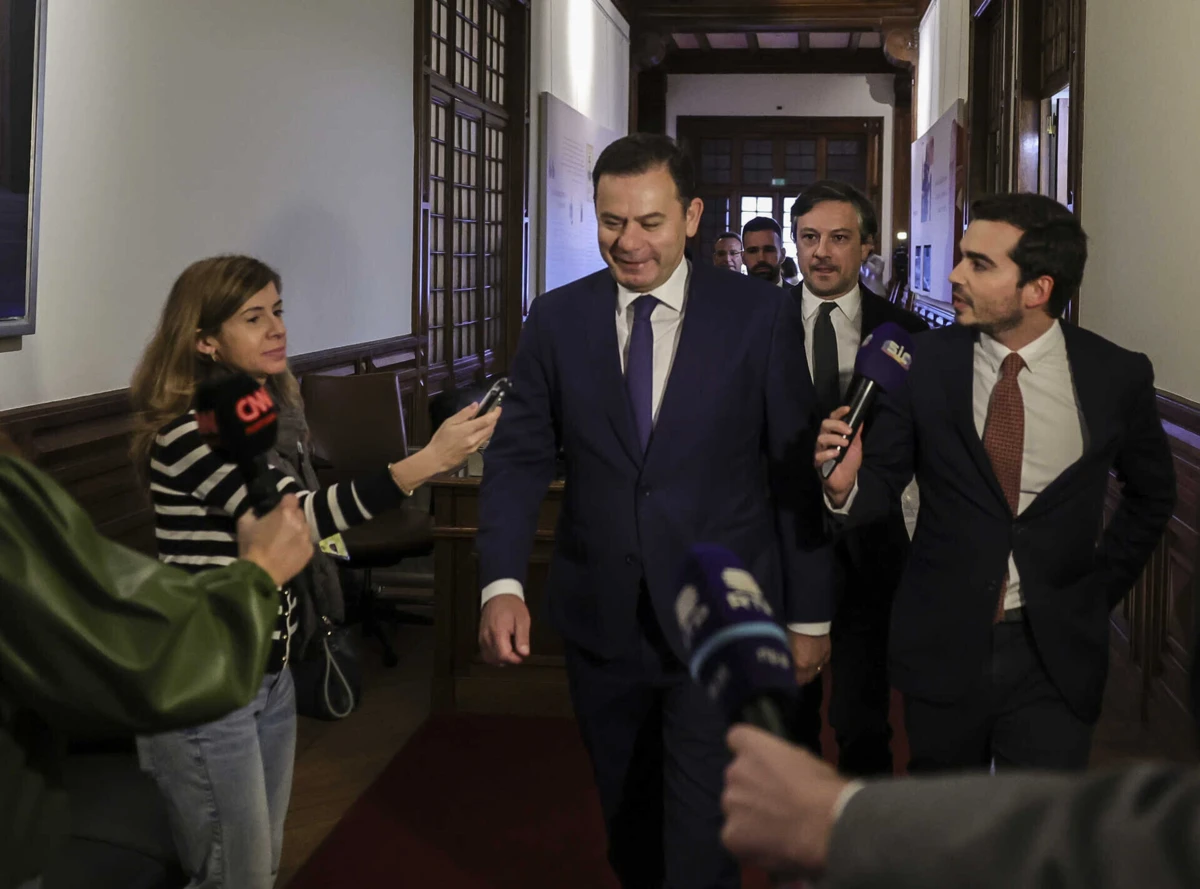 O líder do PSD, Luís Montenegro