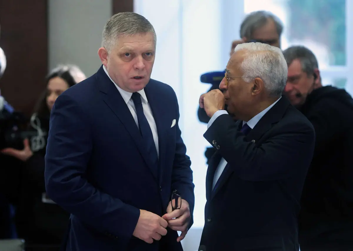 Robert Fico e António Costa