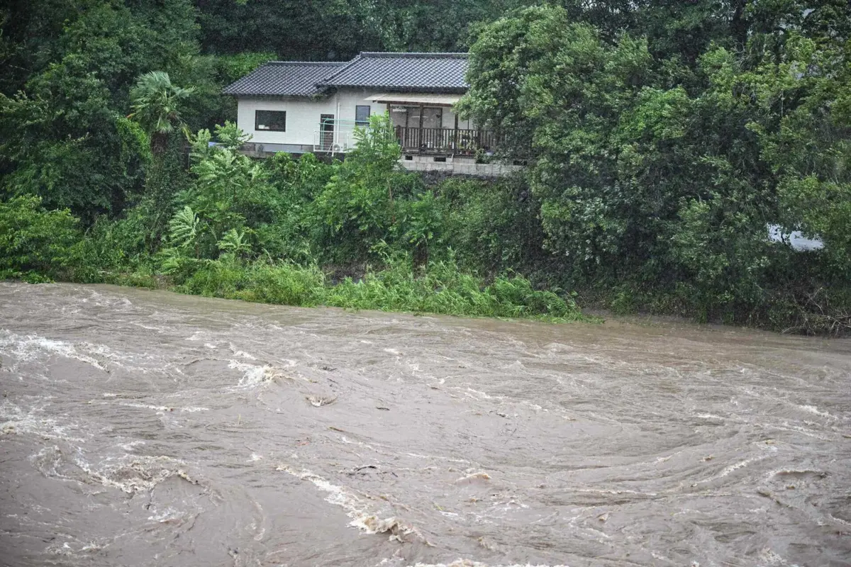 Imagem de contexto do artigo Tufão mais forte do ano causou pelo menos três mortos no sul do Japão